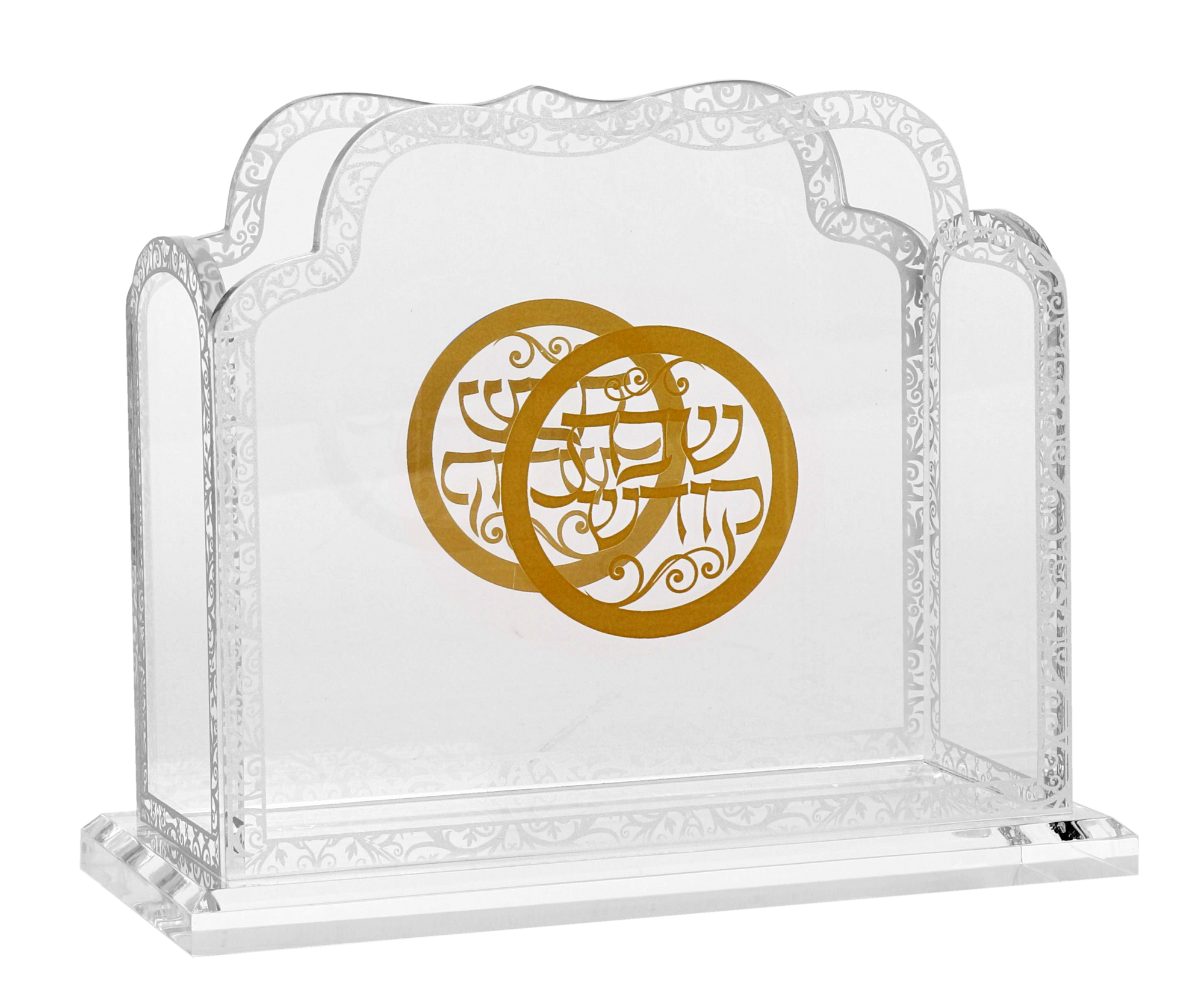 Acrylic Bencher & Zemiros Holder / Royal Design 6.5X5X3"