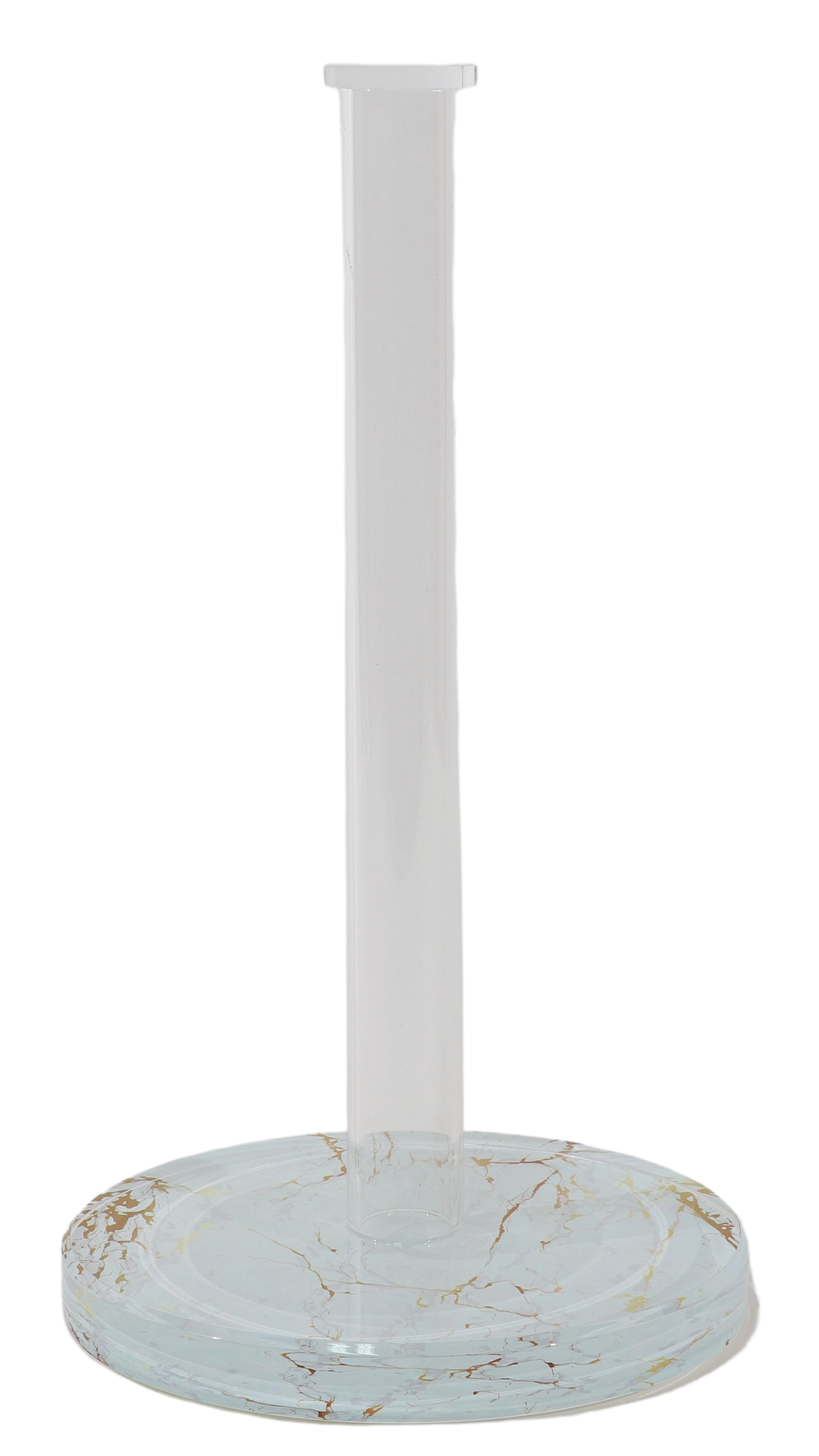 Acrylic Paper Towel Holder - Marble Design