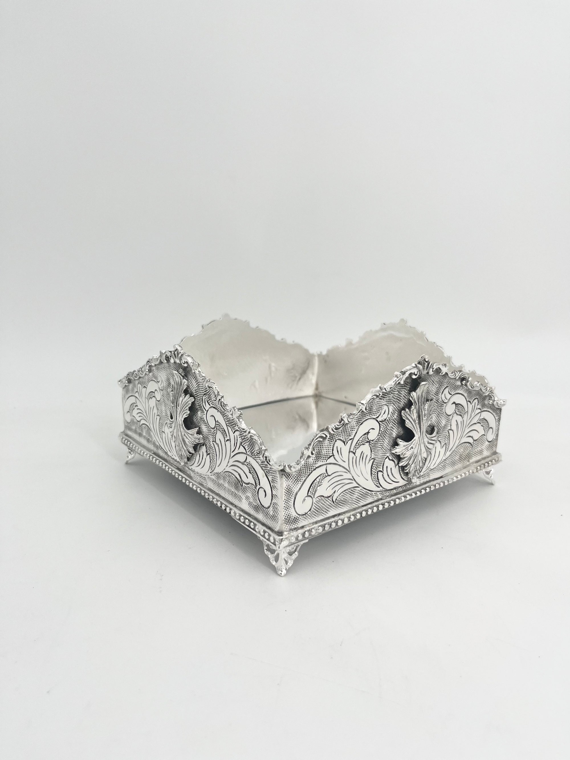 Silver Plated Napkin Holder