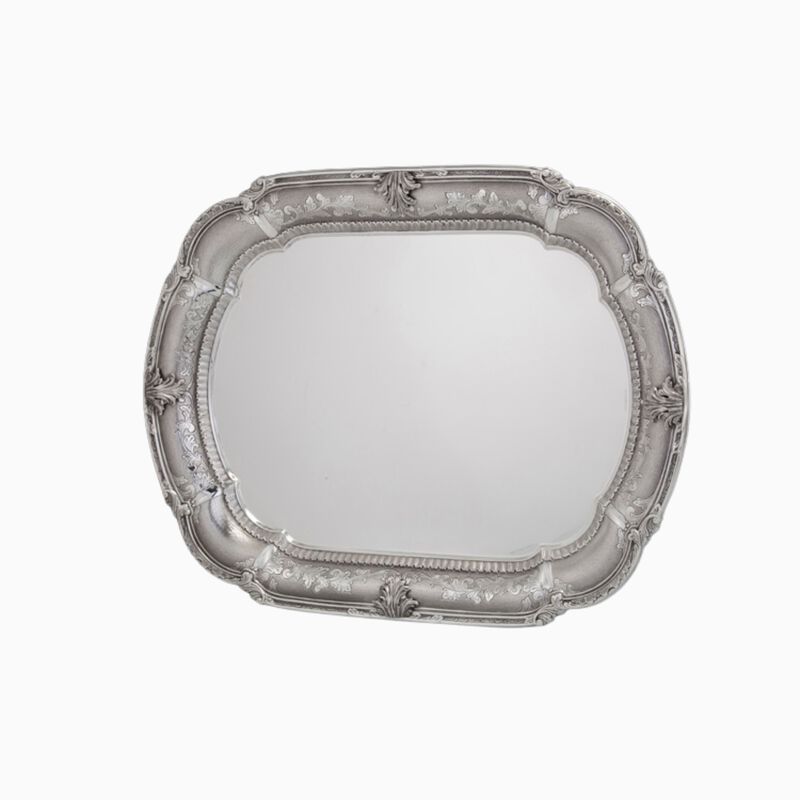 Silver-Plated Arco Deco. Oval Tray