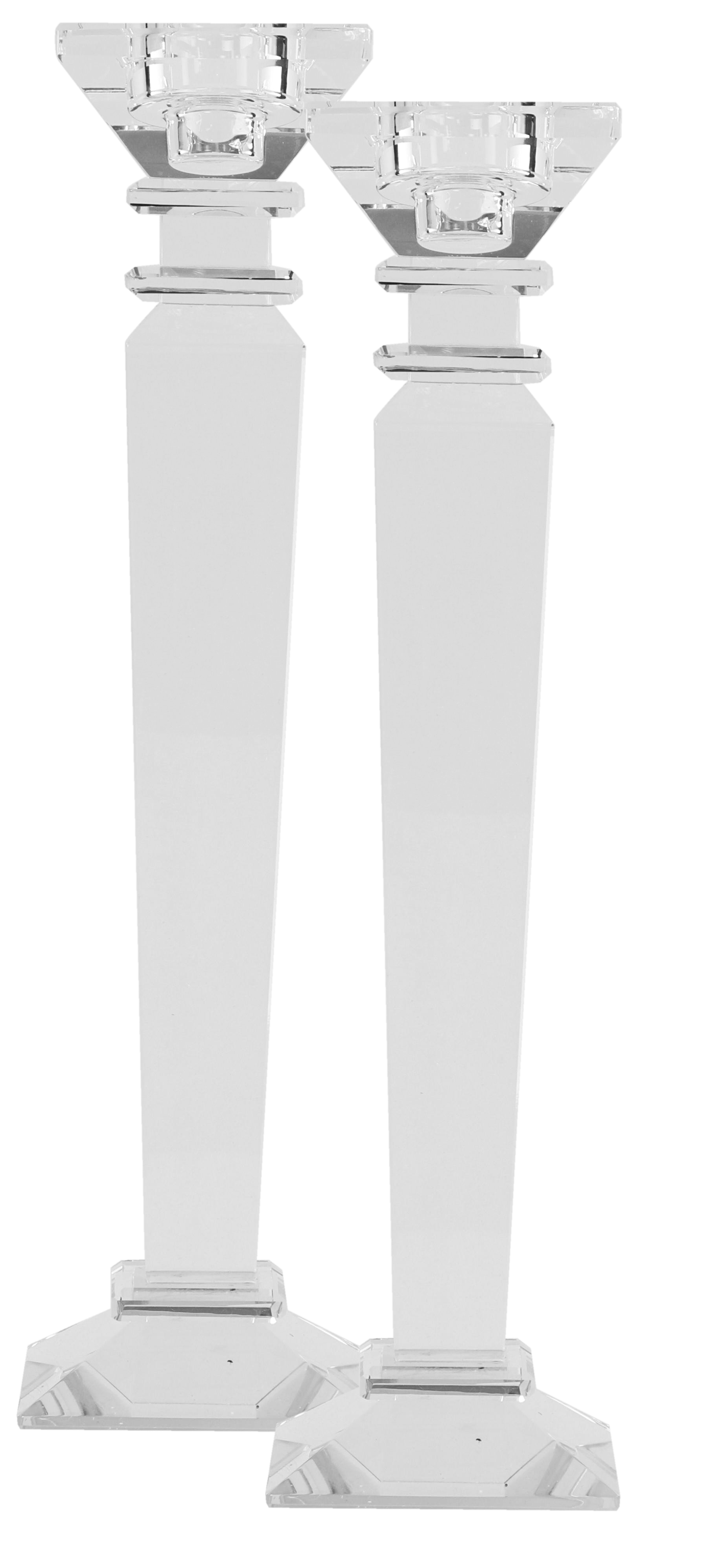 Crystal Candle Holder 12"