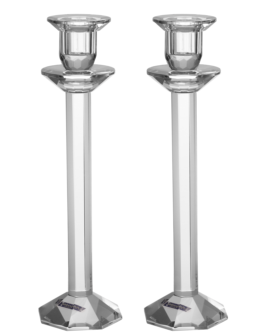 Set of Crystal Candelsticks  12"