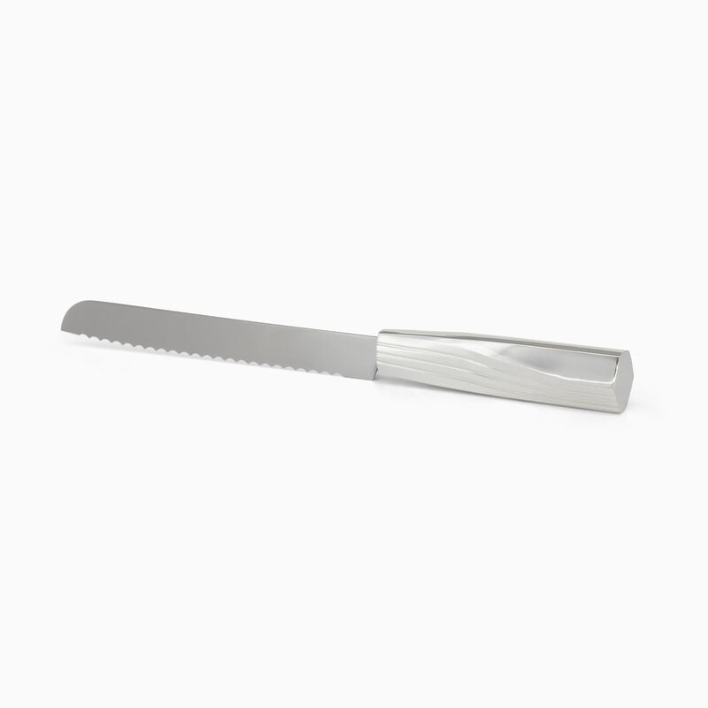 Silver-Plated Challah Knife Linya