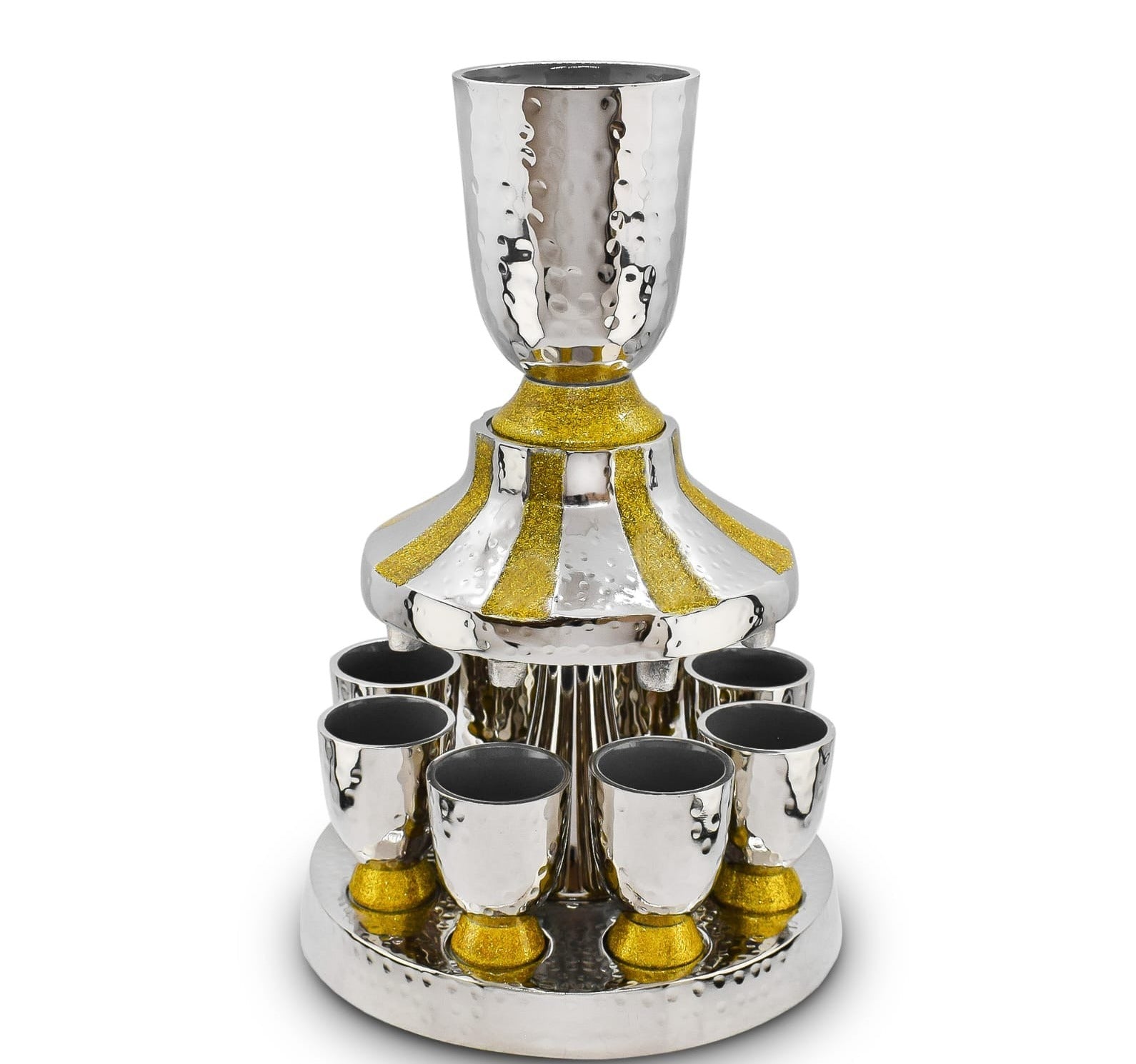 Metal Wine Fountain Set