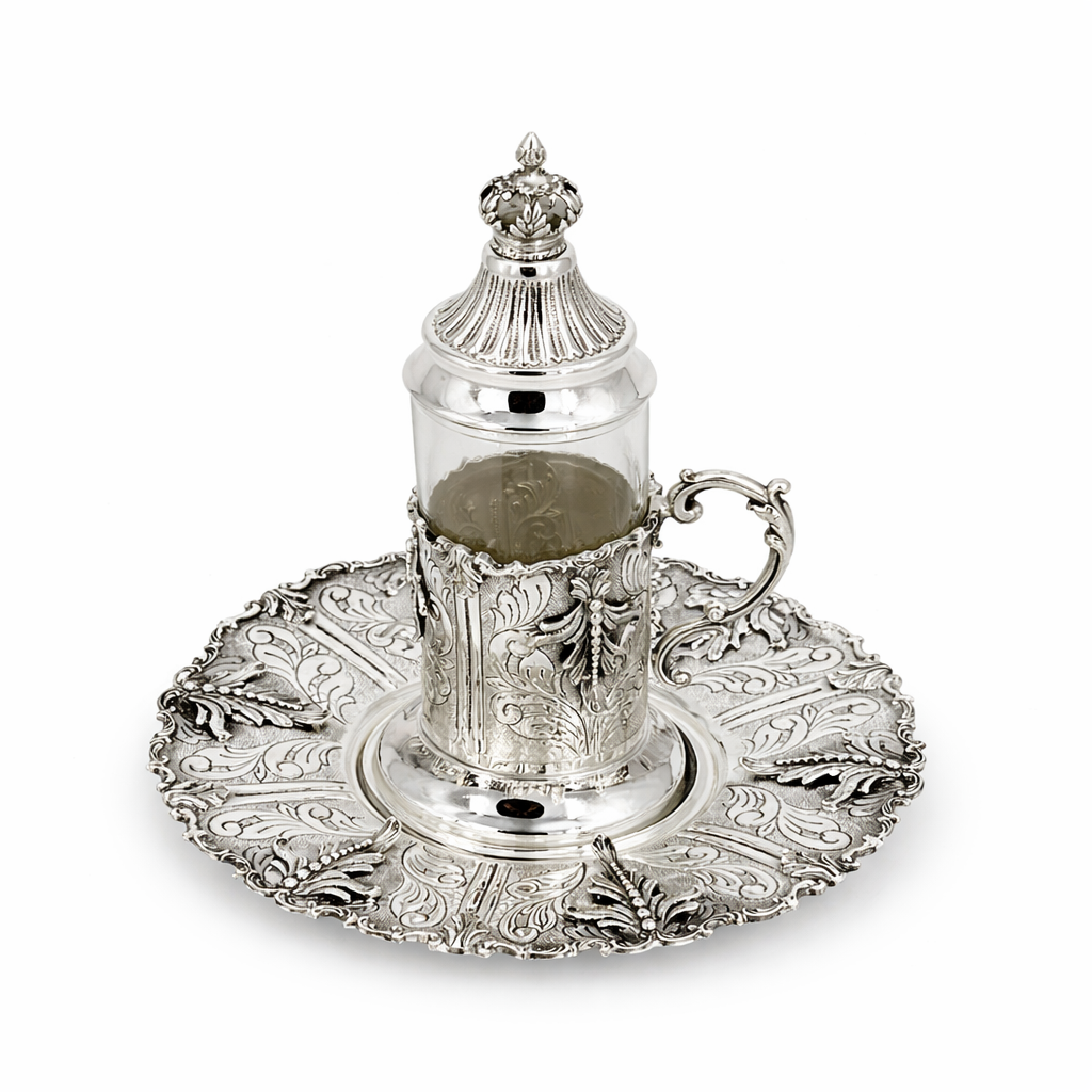 Silver Dipped Tea Cup 35476/2