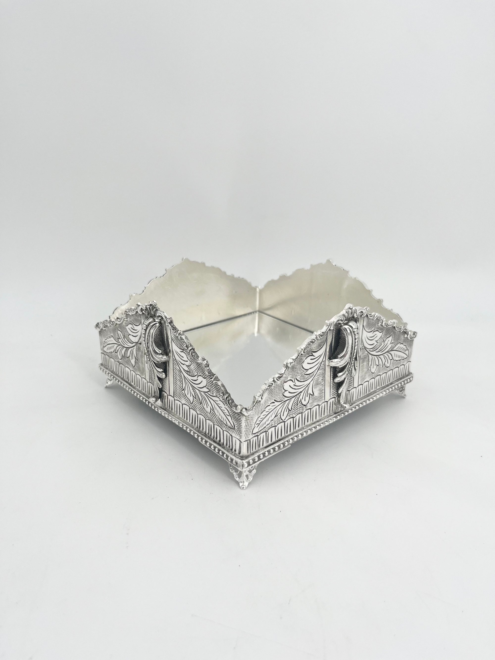 Silver Plated Napkin Holder