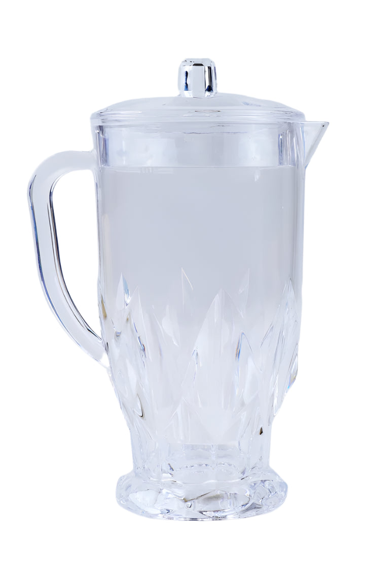 Crystal Pitcher with Cover