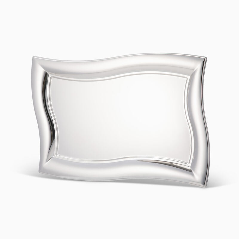 Silver-Plated Bolero Smooth Tray Large