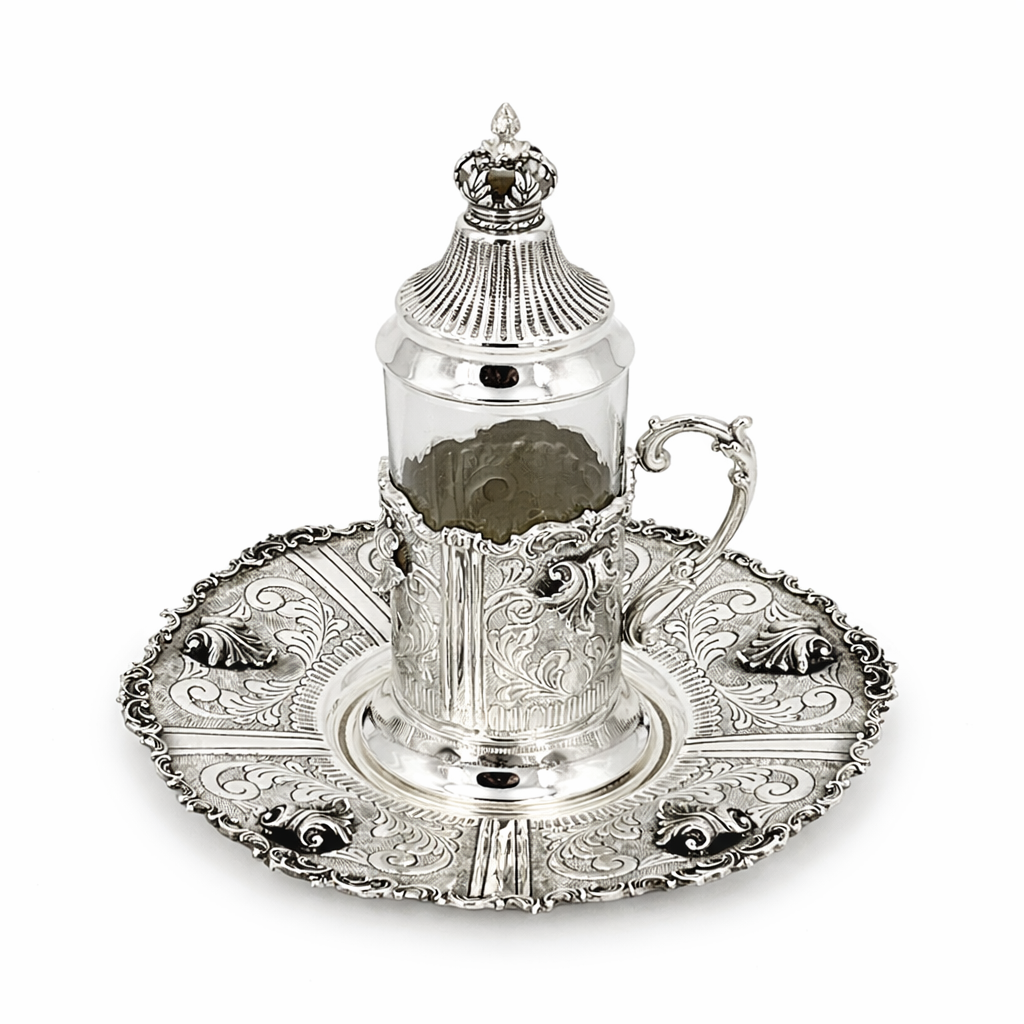Silver Dipped Tea Cup 35476/1