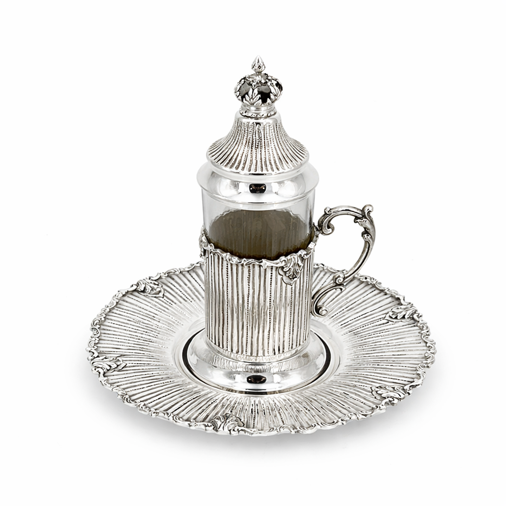 Silver Dipped Tea Cup