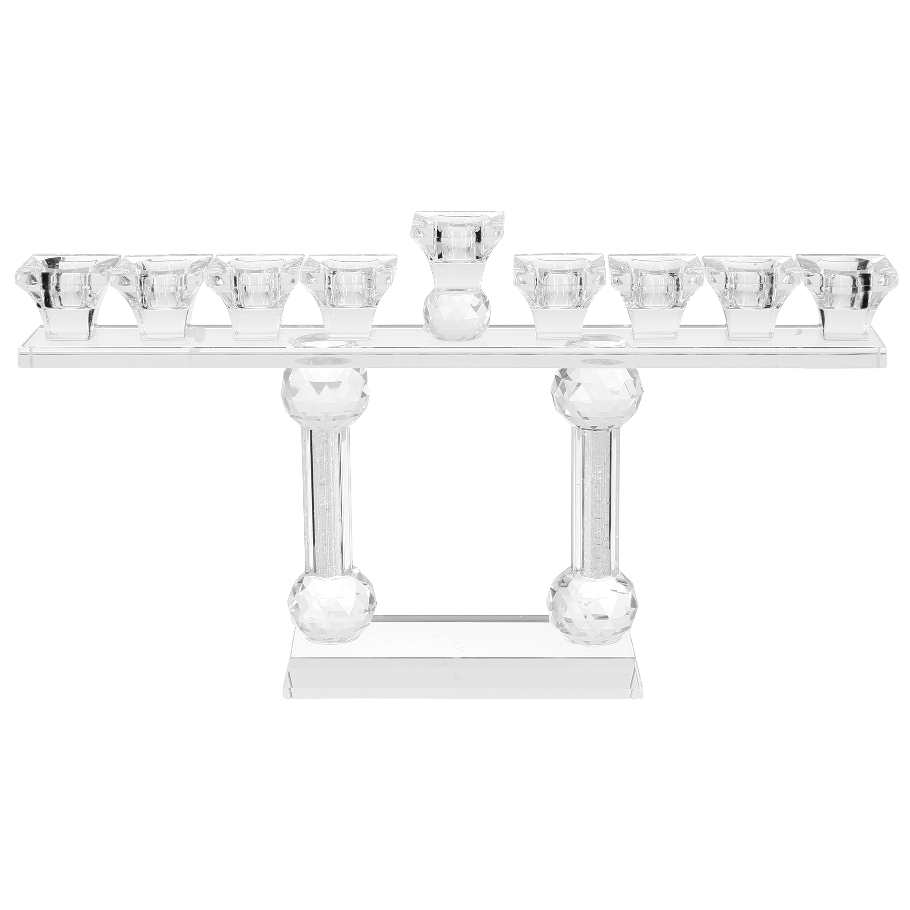 Crystal Menorah 9x14"