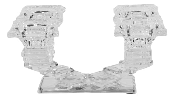 Crystal Candelabra 4 Branch 7x4"