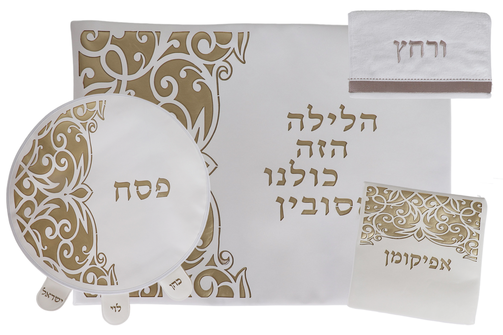 Leather 4 Pc Pasech Set Laser Engraved